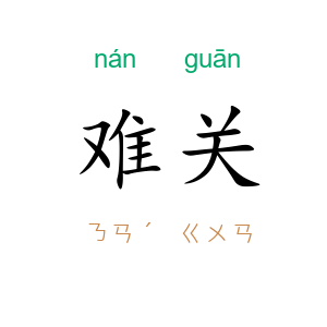 难关