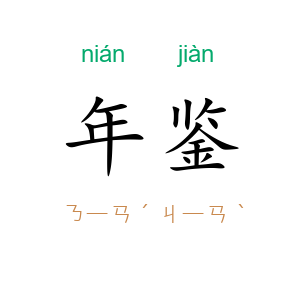 年鉴