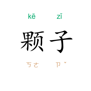 颗子