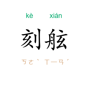 刻舷