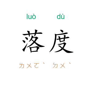 落度