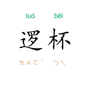逻杯