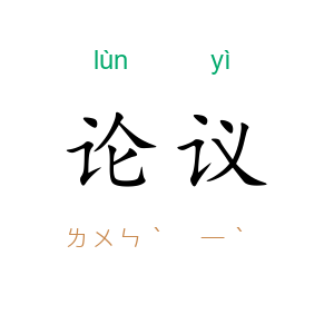 论议