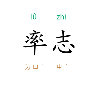 率志