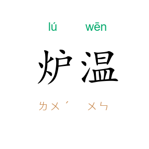 炉温