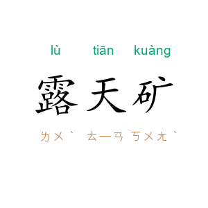 露天矿