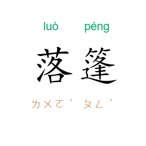 落篷