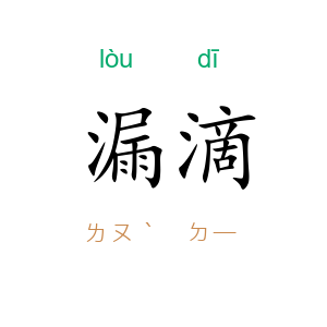 漏滴