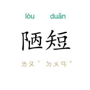 陋短