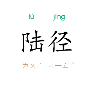 陆径