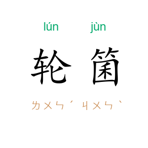 轮箘