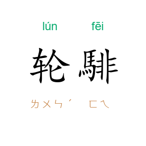 轮騑