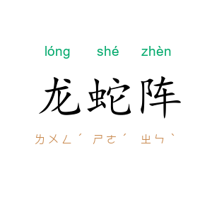 龙蛇阵
