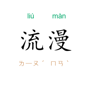 流漫