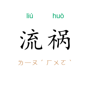 流祸
