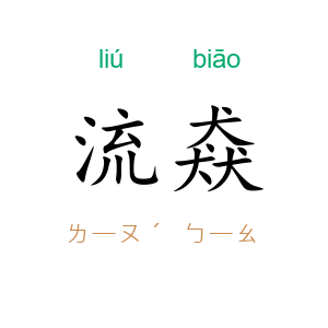 流猋