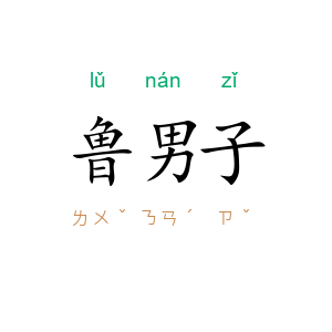 鲁男子
