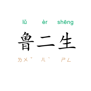 鲁二生