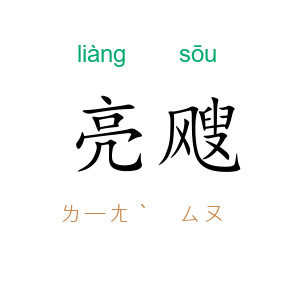 亮飕