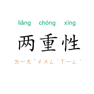 两重性