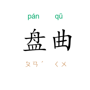 盘曲