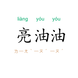 亮油油