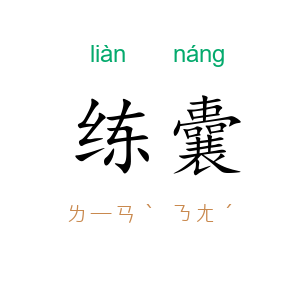 练囊