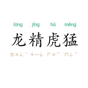 龙精虎猛