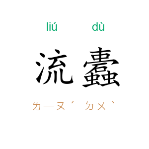 流蠹