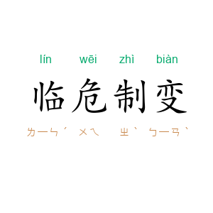 临危制变