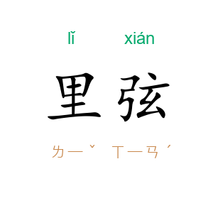 里弦