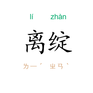 离绽