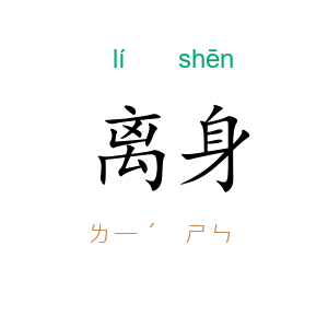 离身