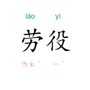 劳役