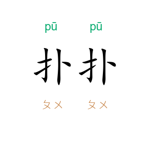 扑扑
