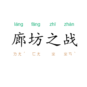 廊坊之战