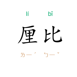 厘比
