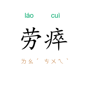 劳瘁