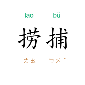 捞捕