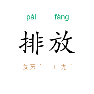 排放