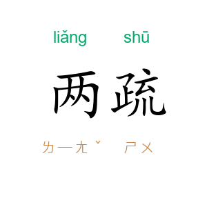 两疏