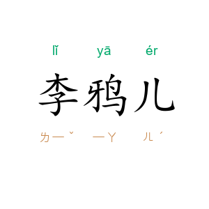 李鸦儿