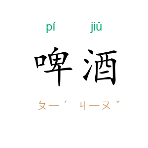啤酒