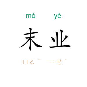 末业