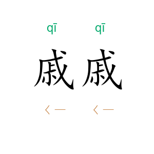 戚戚
