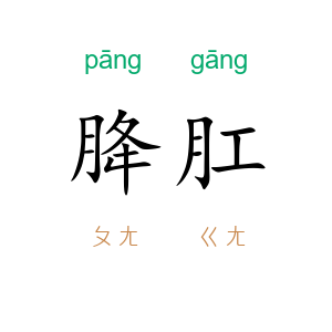 胮肛