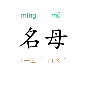 名母