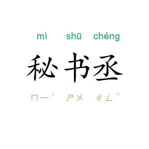 秘书丞