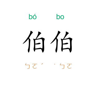 伯伯