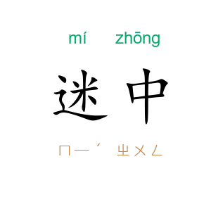 迷中